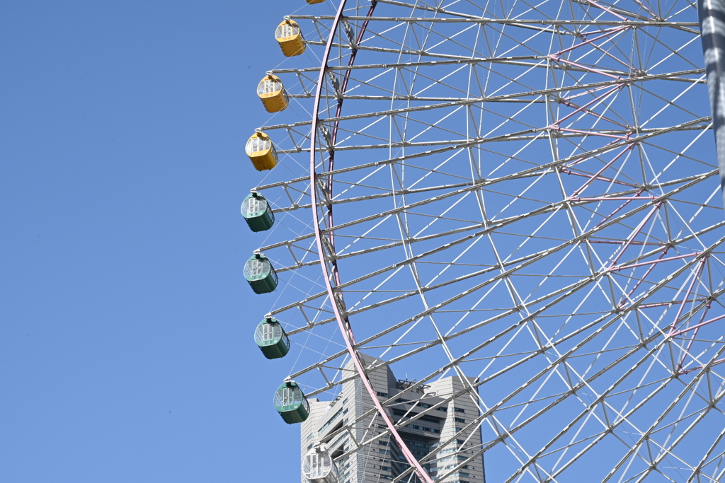 横浜、観覧車