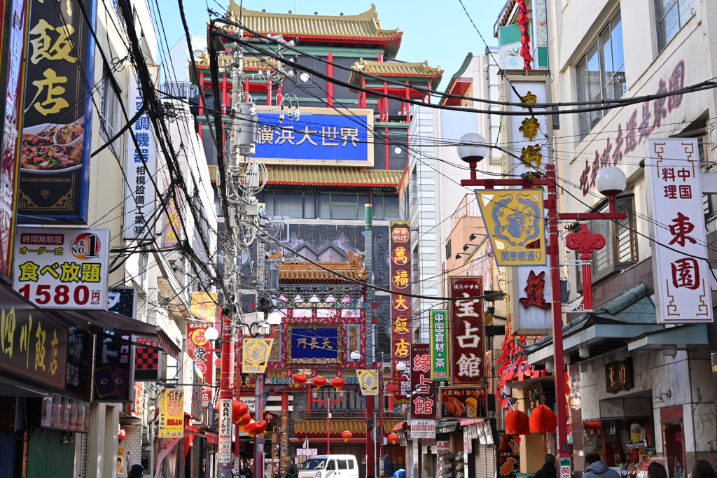 横浜、中華街1