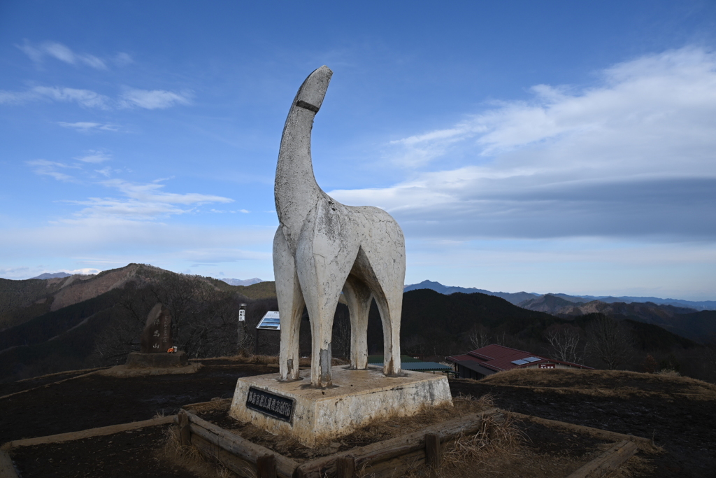 陣馬山。ウマ！