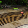 雨のフランス山