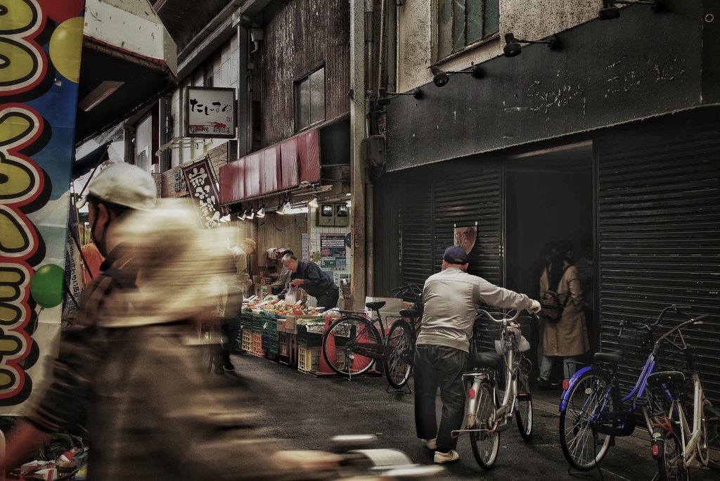 大阪市旭区　千林商店街