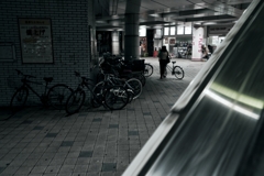 エスカレーターから