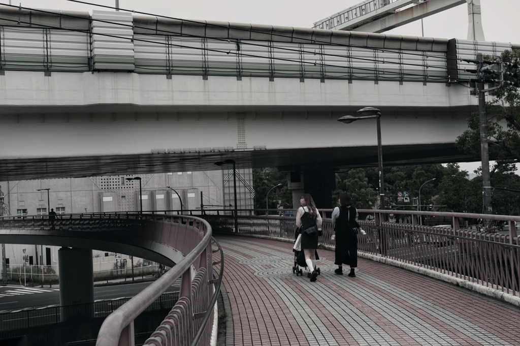 フランス橋にて