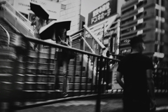 雨のストリートフォト