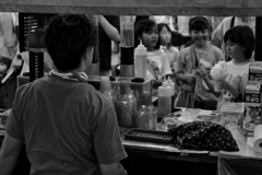 地元神社の夏祭り
