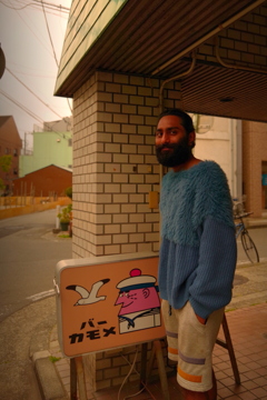 看板と一緒に撮らせてもらいました