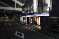 夜のラブホと橋