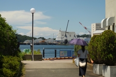 暑かった！