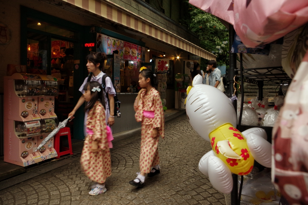 江ノ島神社仲見世(神奈川県藤沢市)
