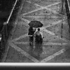 雨の横浜駅周辺