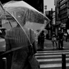 雨のストリートフォト(再現像)