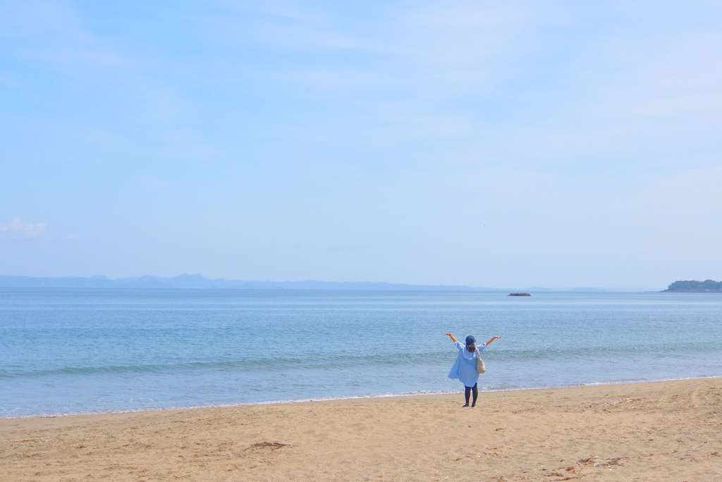 人がいなくて良い海岸