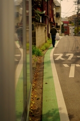 初めて歩いた道