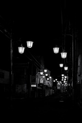 下田市の夜