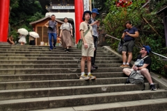 へろへろ放心状態の人