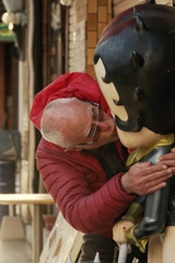 ベティーにキス