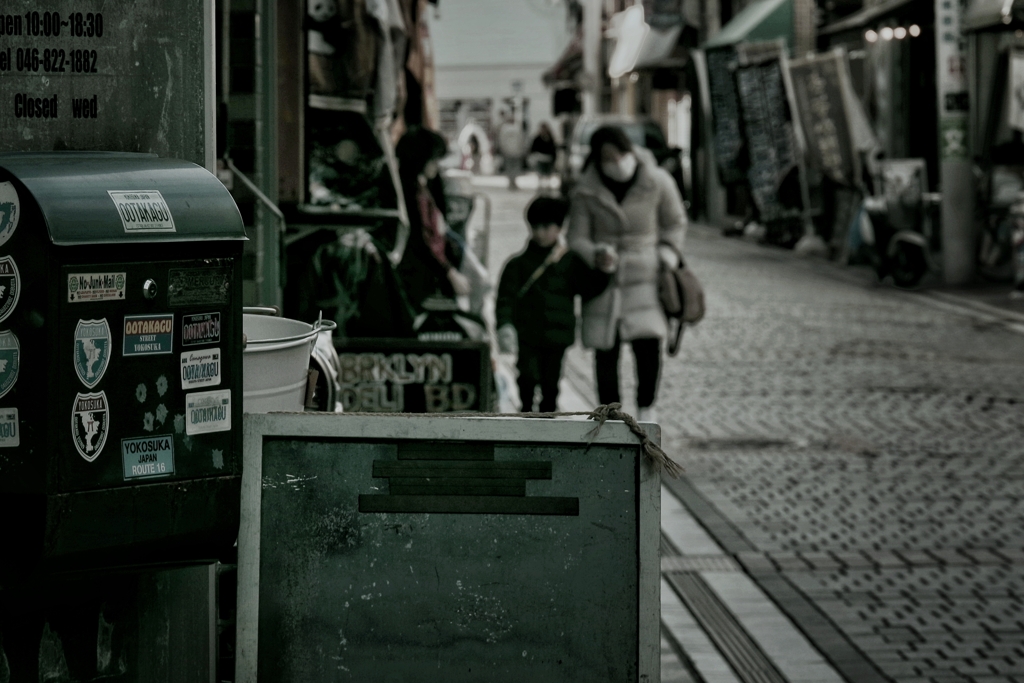 US.NAVYの門前町、ドブ板ストリート(神奈川県横須賀市)