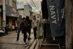 US.NAVY の門前町、ドブ板ストリート(神奈川県横須賀市)