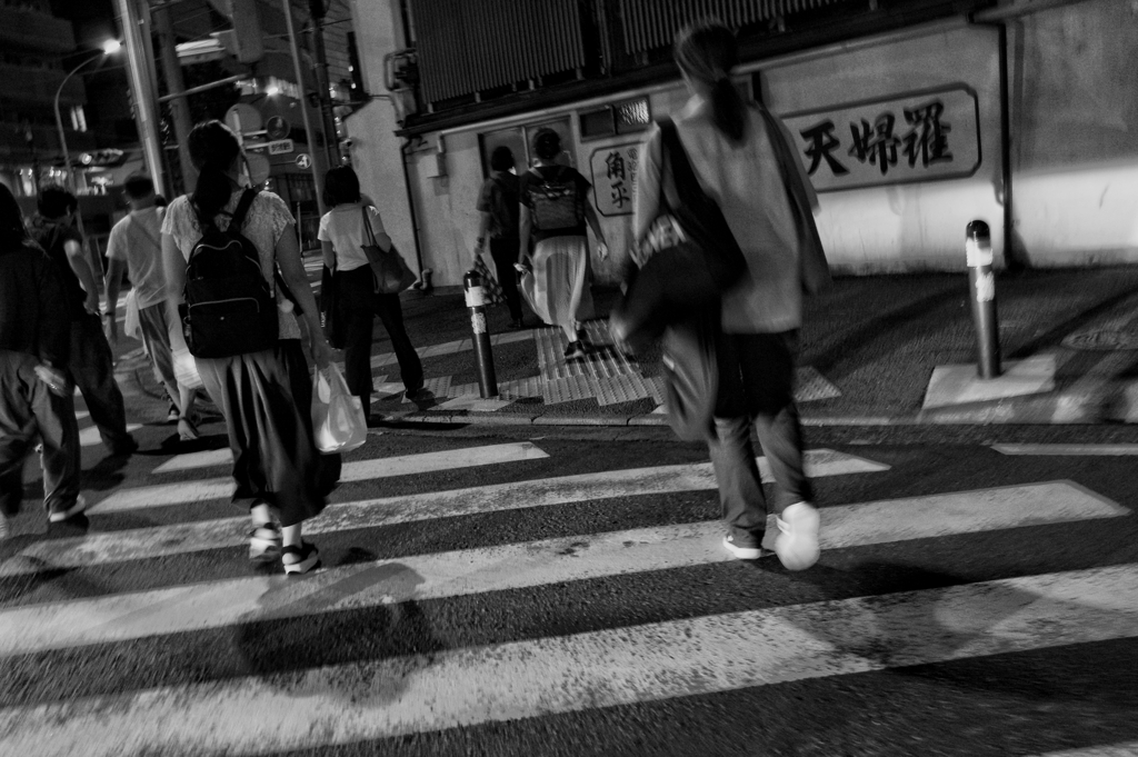 帰宅途中のストリートフォト