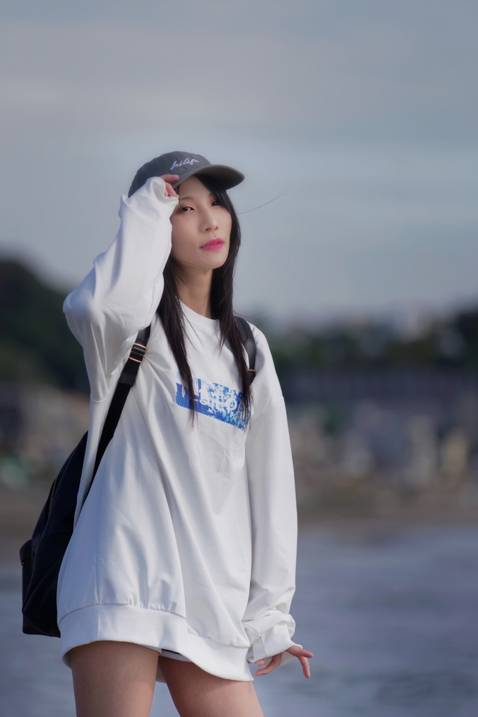 海ポトレ(神奈川県鎌倉市由比ヶ浜海岸)