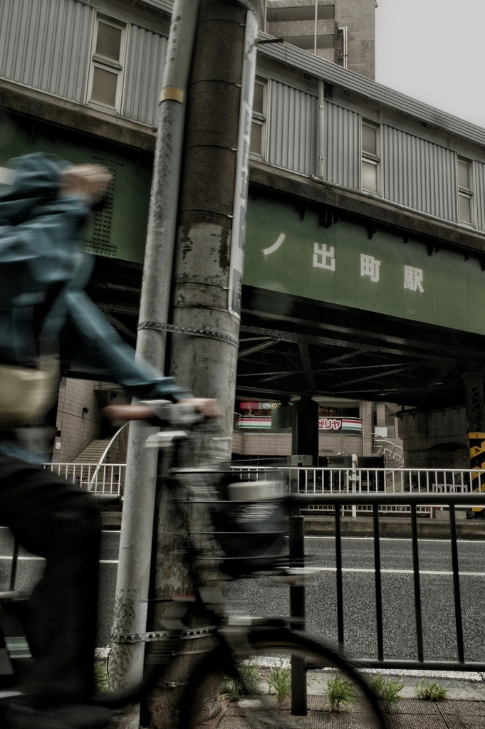 雨のストリートフォト