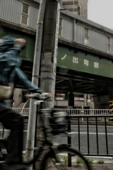 雨のストリートフォト