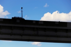 美しい空と首都高速