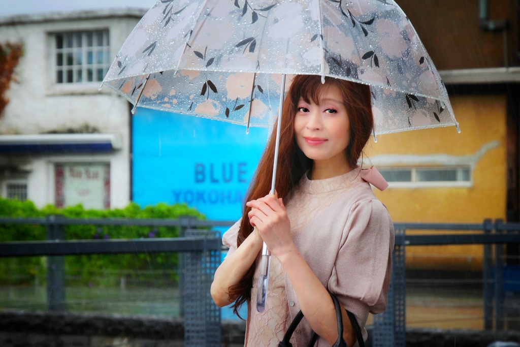 雨の日ポトレ