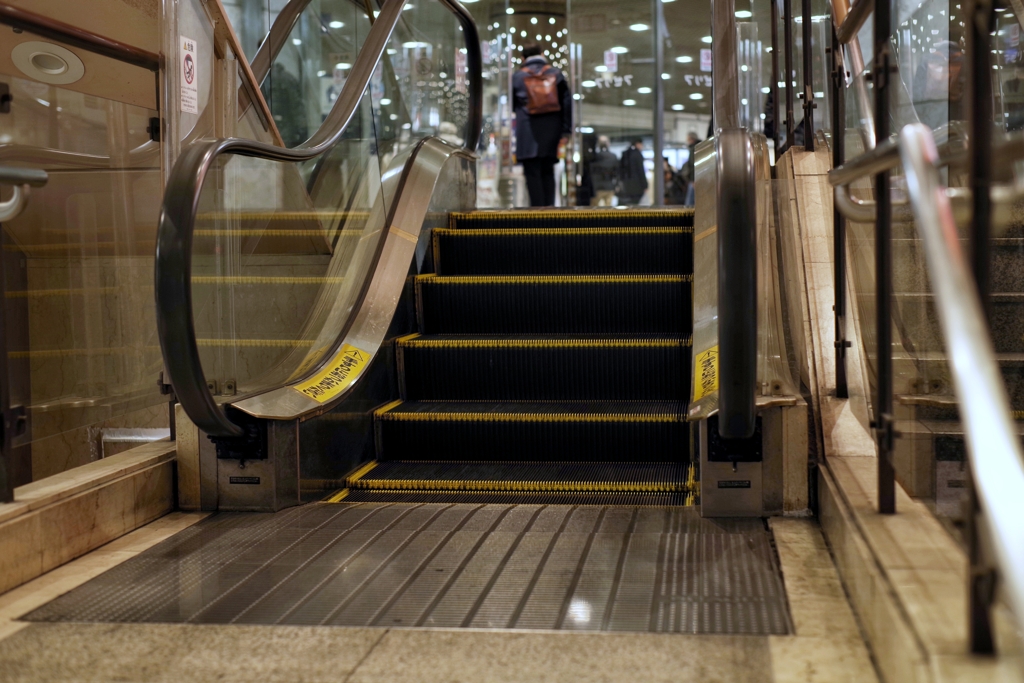 ギネス認定　世界一短いエスカレーター