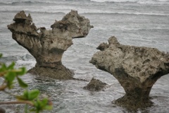 沖縄　古宇利島　ハートロック