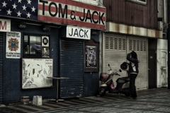 米海軍の門前町、ドブ板ストリート(神奈川県横須賀市)