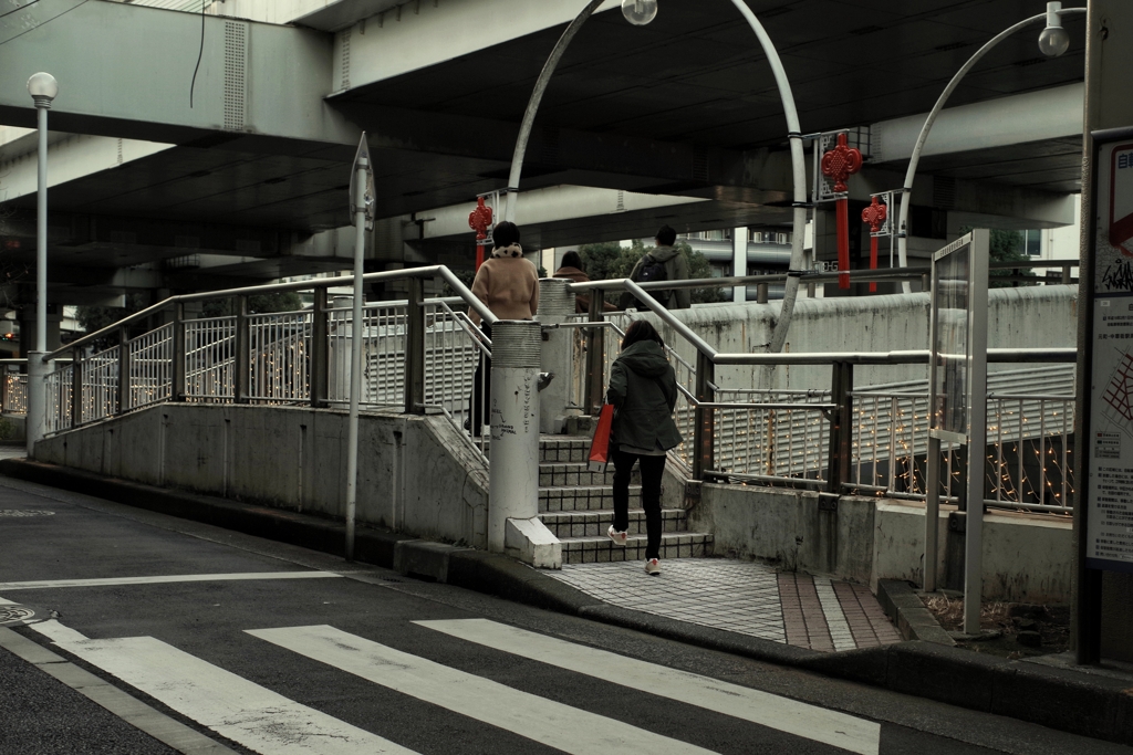 横浜元町と横浜中華街を繋ぐ橋