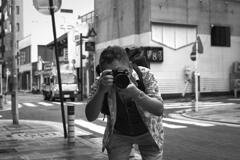 プロフォトグラファーと同時に撮りあいこ