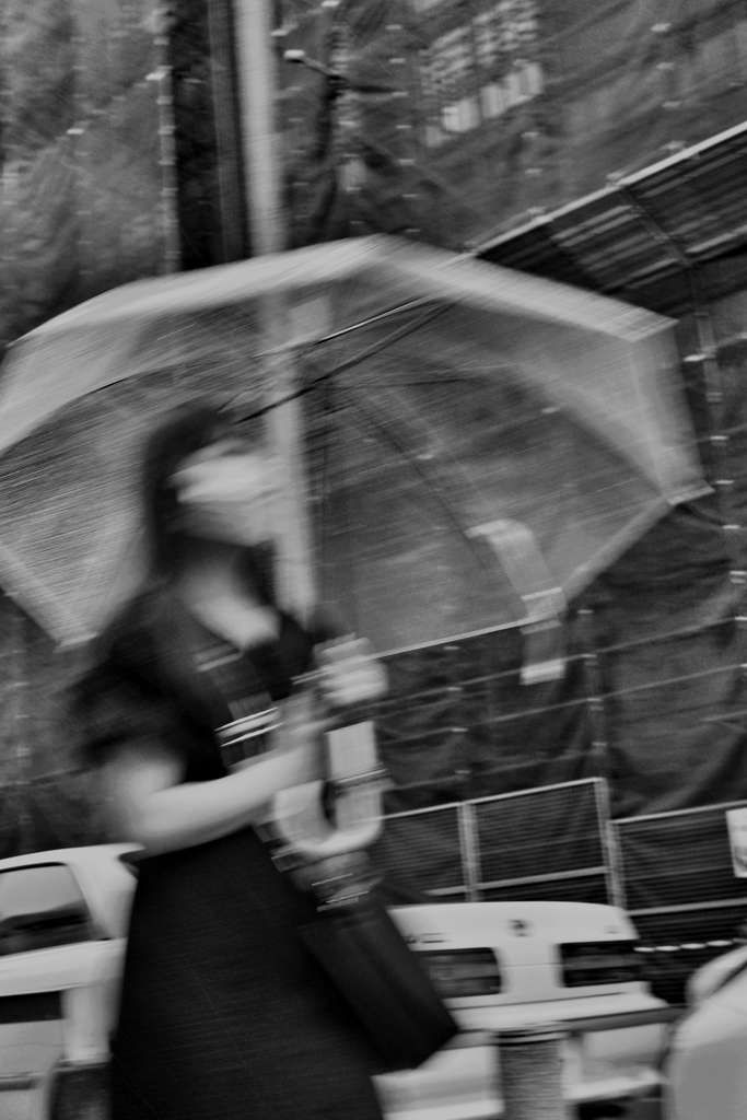 雨のストリートフォト