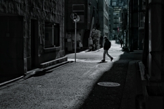 冷戦時代のプラハをイメージ(再現像)