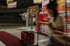 夜のストリートフォト