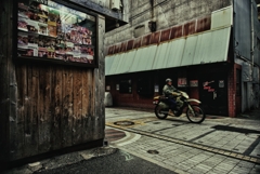 US.NAVYの門前町、ドブ板ストリート(神奈川県横須賀市)