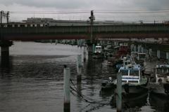 鶴見川河口付近