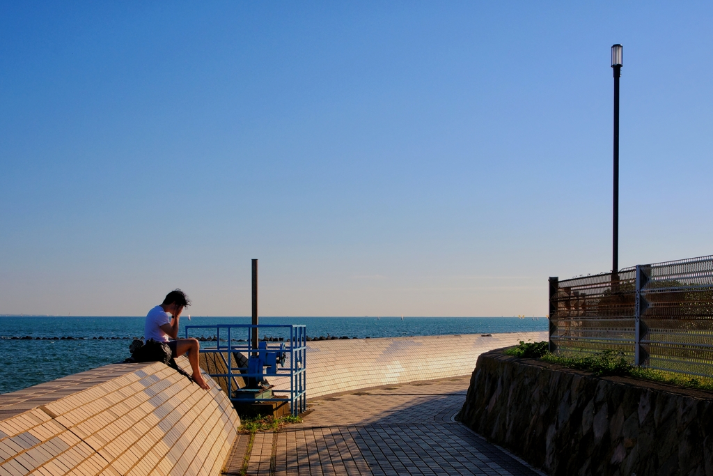昨日の鎌倉海浜公園(神奈川県)