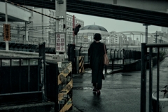 雨のストリートフォト