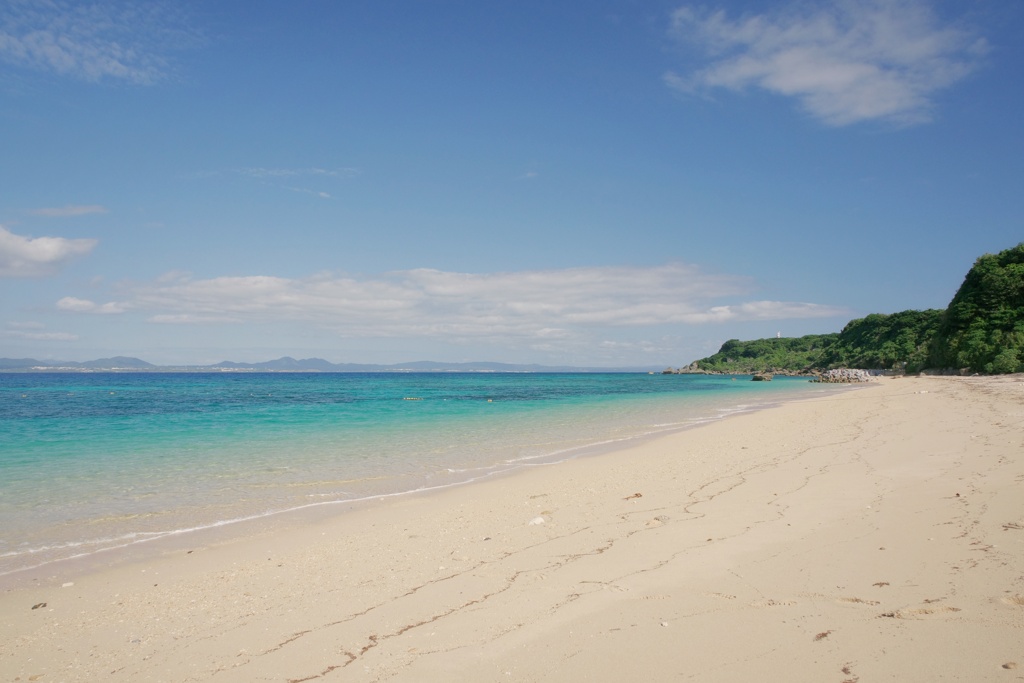 沖縄　伊計島　泊ビーチ