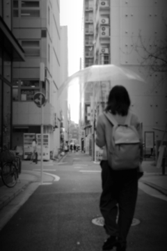 突然の雨