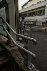 早朝の散歩撮影