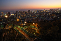 夕暮れのヴィーナスブリッジ