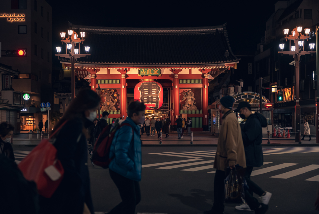 Asakusa Night Photography