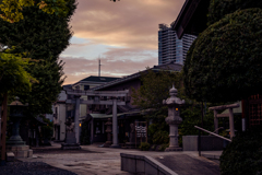 住吉神社夕景