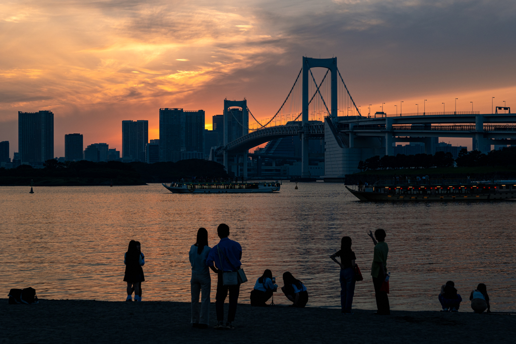 心に刻む夕焼け