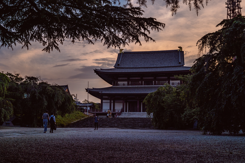 三縁山広度院増上寺にて