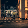 夜の交差点