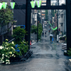 雨降る帰り道